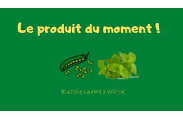 Zoom sur le produit du moment : Tartinade au chèvre frais, petit pois et menthe